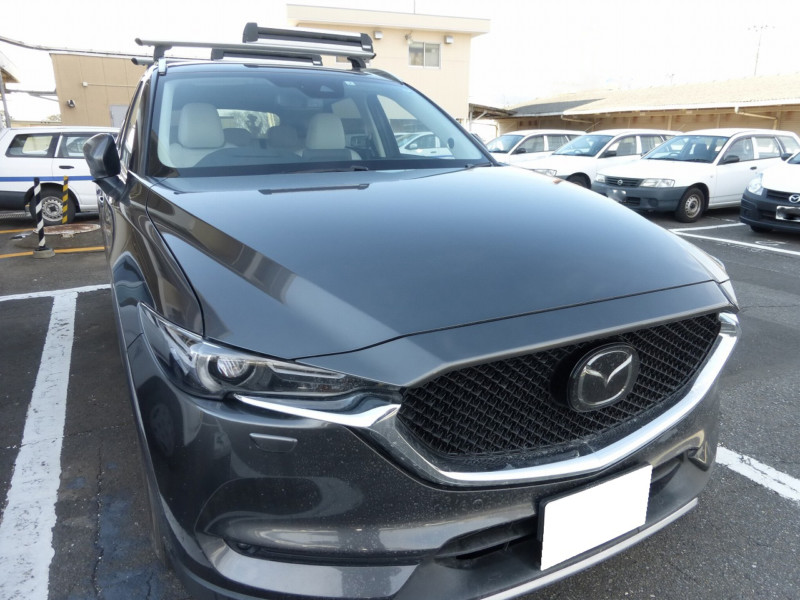 CX-5やエスティマの出張フロントガラスリペア【つくばみらい市・常総市・守谷市】