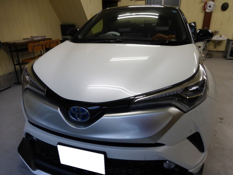 C-HR、ハスラー、オデッセイのフロントガラスリペア【牛久市・つくば市・守谷市】