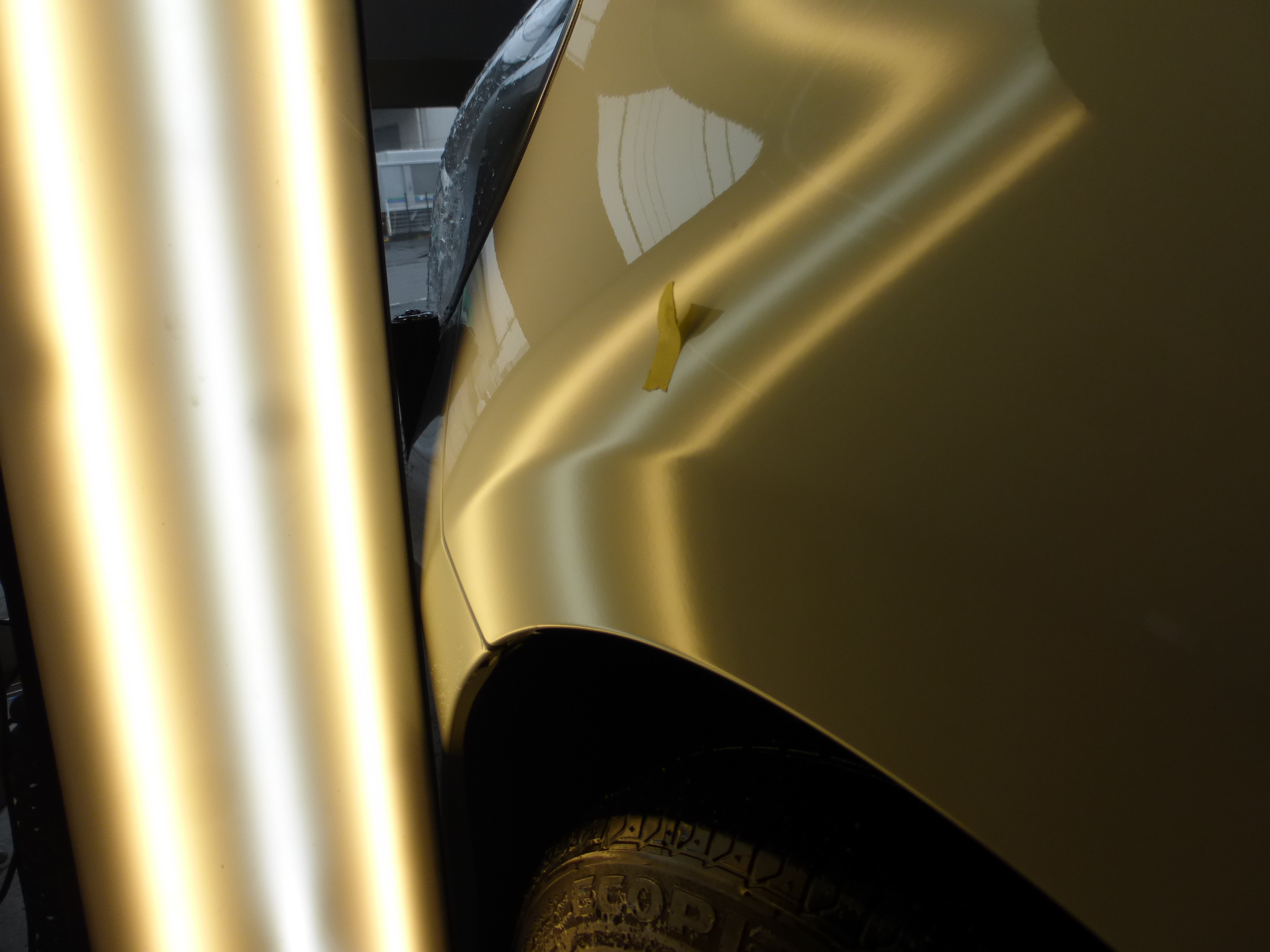 ＊アクア　フロントフェンダーのデントリペア　【稲敷市】