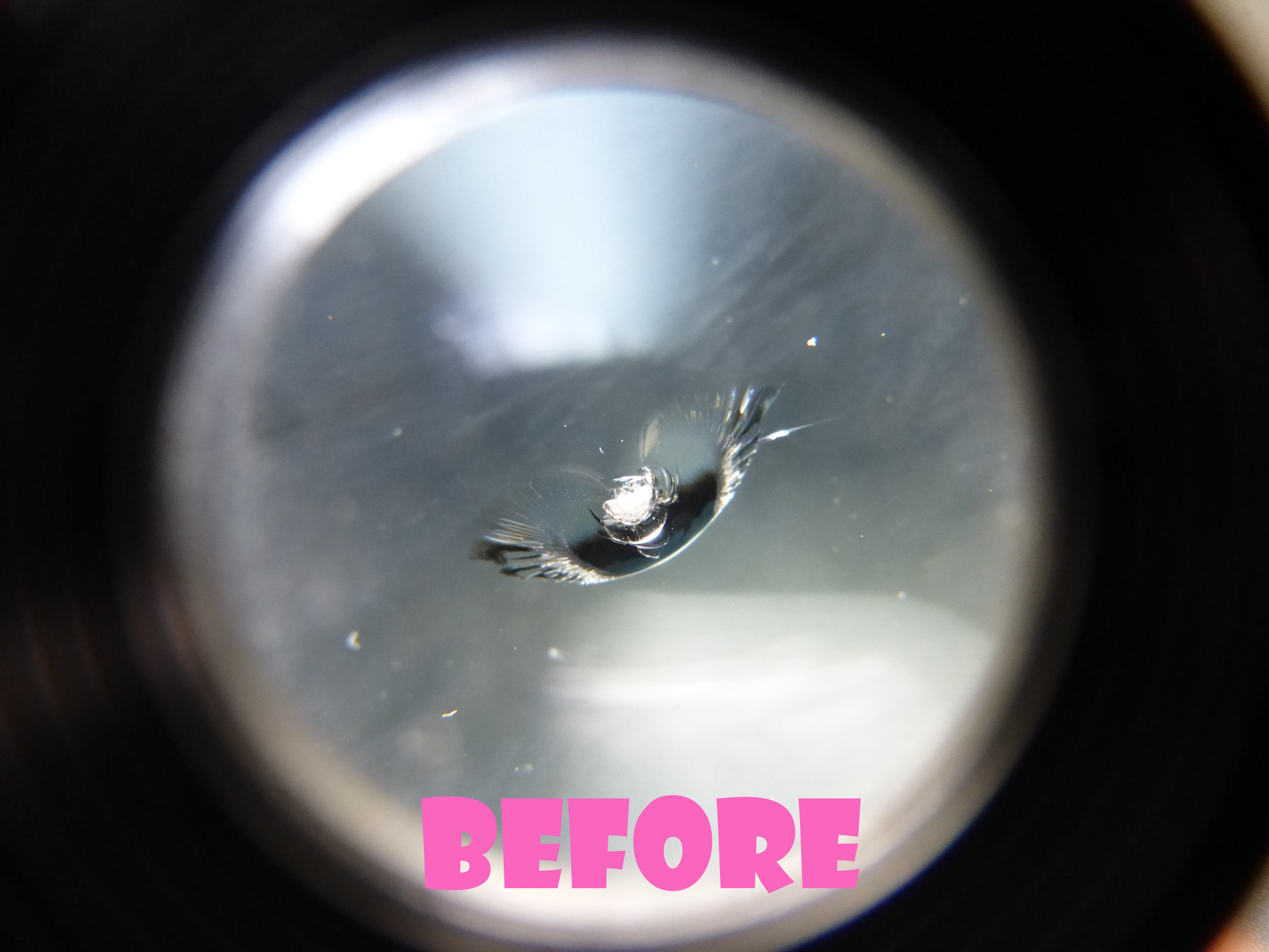 ＊ハイエース　フロントガラスリペア【取手市】