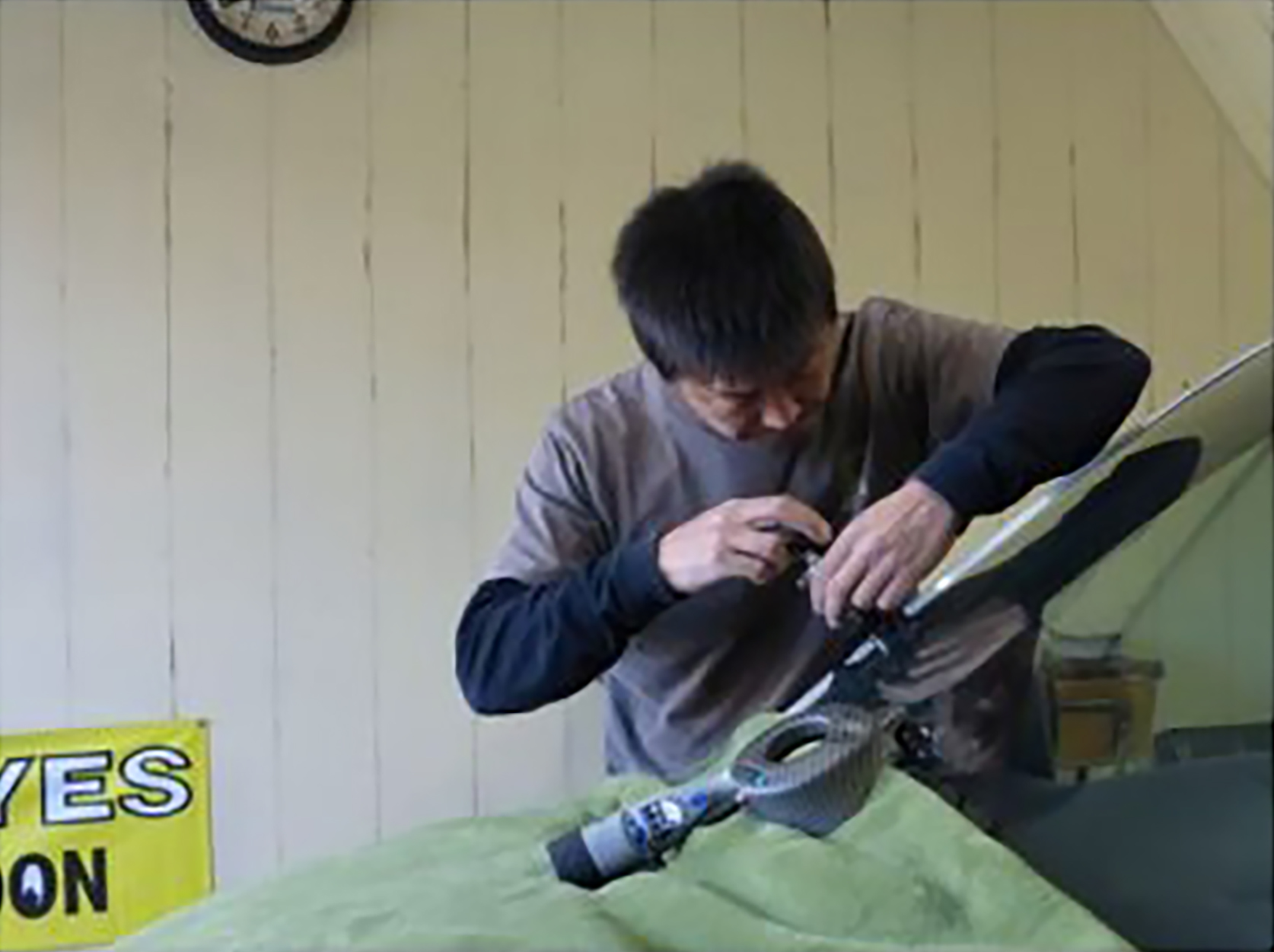 broom 吉沼 施工中
